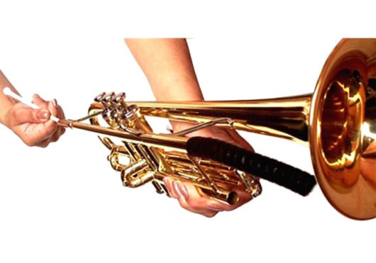 Kit de nettoyage de trompette léger et complet kit de nettoyage de trompette propre remplacement 