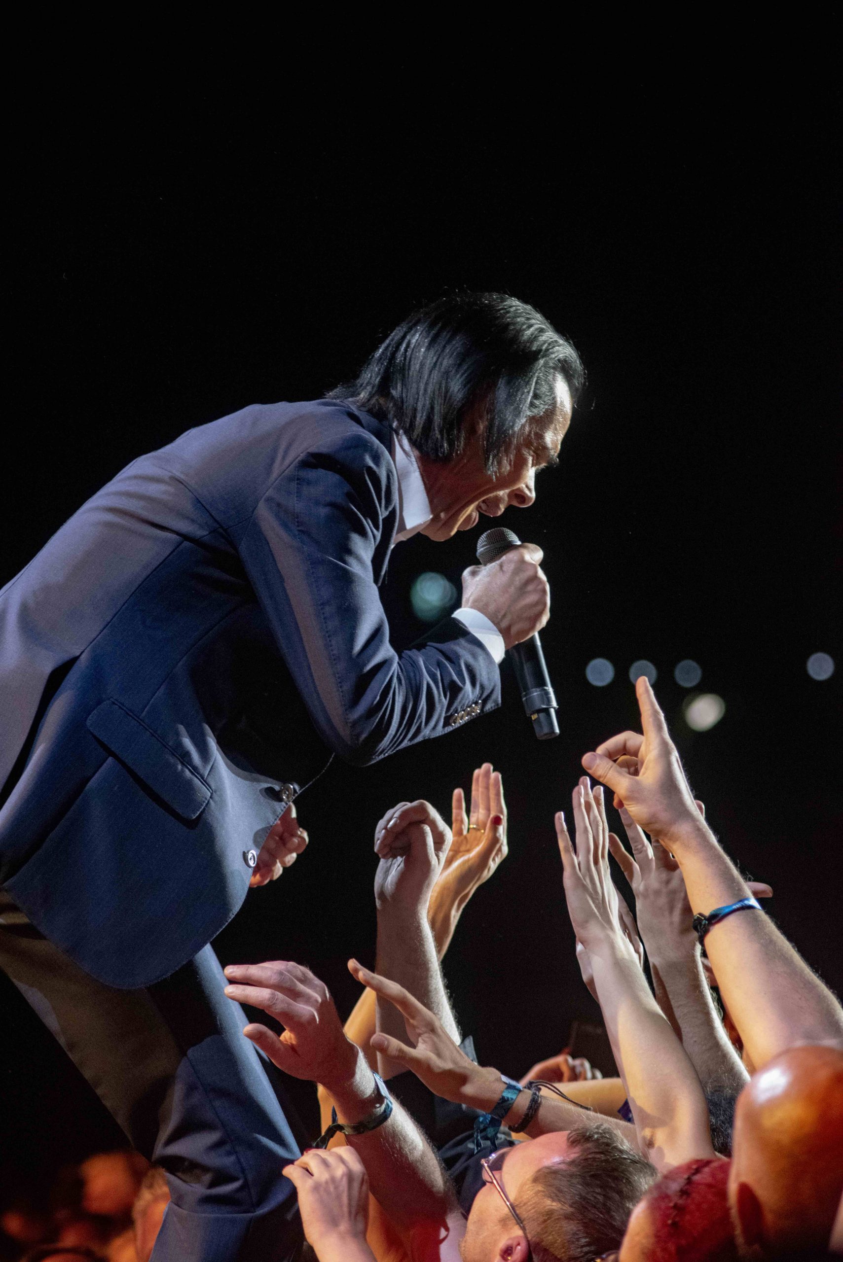 Nick Cave au festival Rocke en Seine 2022.